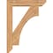 Ekena Millwork Westlake Slat Smooth Bracket w/ Offset Brace, Western Red Cedar, 5 1/2"W x 24"D x 32"H BKT0604X24X32WTL06SWR - alternate 4